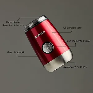 Кофемолка G3FERRARI G20076 Красный synthetic.ua - Фото 1