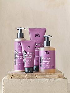 Лосьон для мытья Urtekram Soothing Lavender для всех типов кожи успокаивающая лаванда, 2x200 мл, веганский, органический synthetic.ua - Фото 1