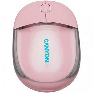 Мышка Canyon OnClick 24 Wireless Pink (CNS-CMSW24P) цена на synthetic.ua - Фото 1 Мышка Canyon OnClick 24 Wireless Pink (CNS-CMSW24P) synthetic.ua - Фото 1