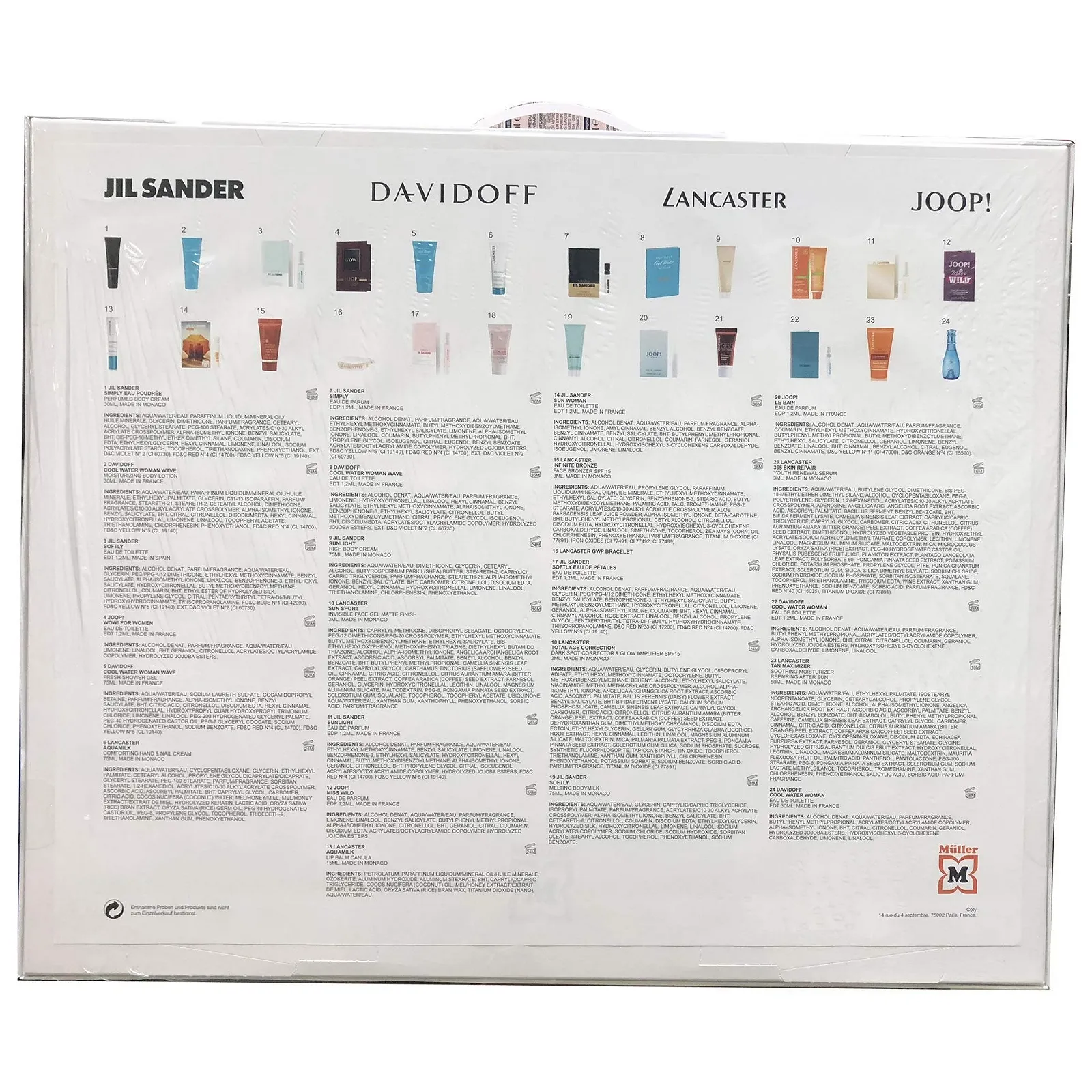 Парфумерний календар Coty Merry Christmas (Упаковка з 1), фото №2