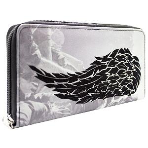 Гаманець Клатч Walking Dead Daryl Dixon Biker Vest Angel Wings з кишенею для монет та тримачем для карток - Фото 1