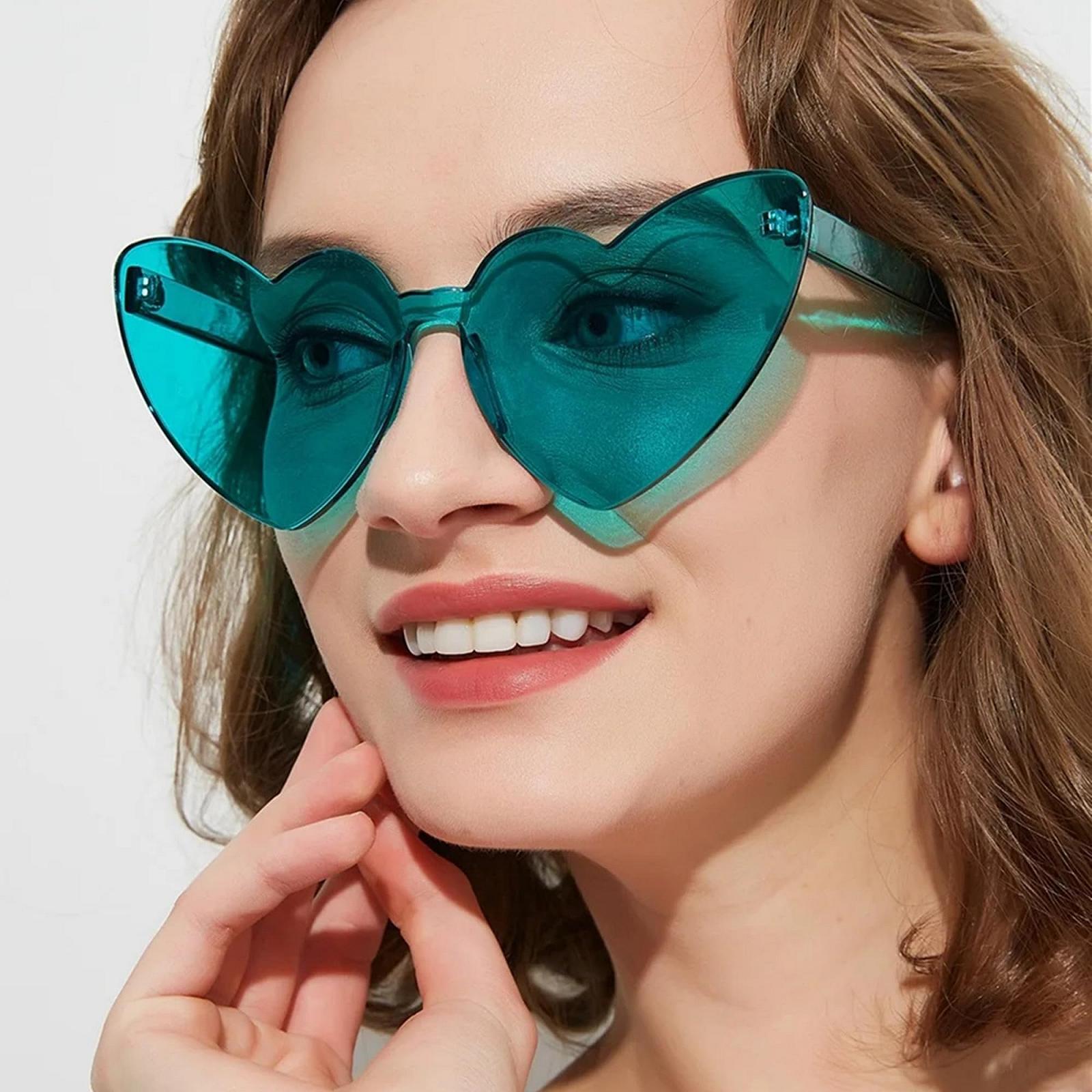 Солнцезащитные очки Сердце FSMILING 8 пар, фото №2