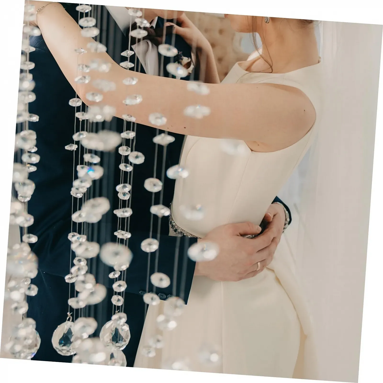 Стразы Акриловые OSALADI Прозрачные 12 мм, 500 шт., фото №3