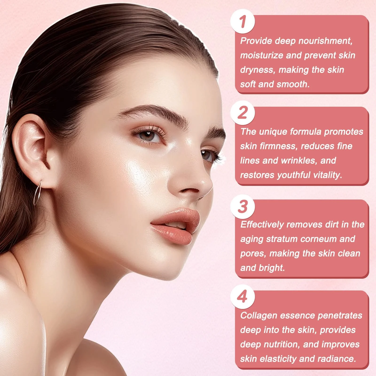 Маска Ночная Collagen для обертывания 2 шт, фото №6