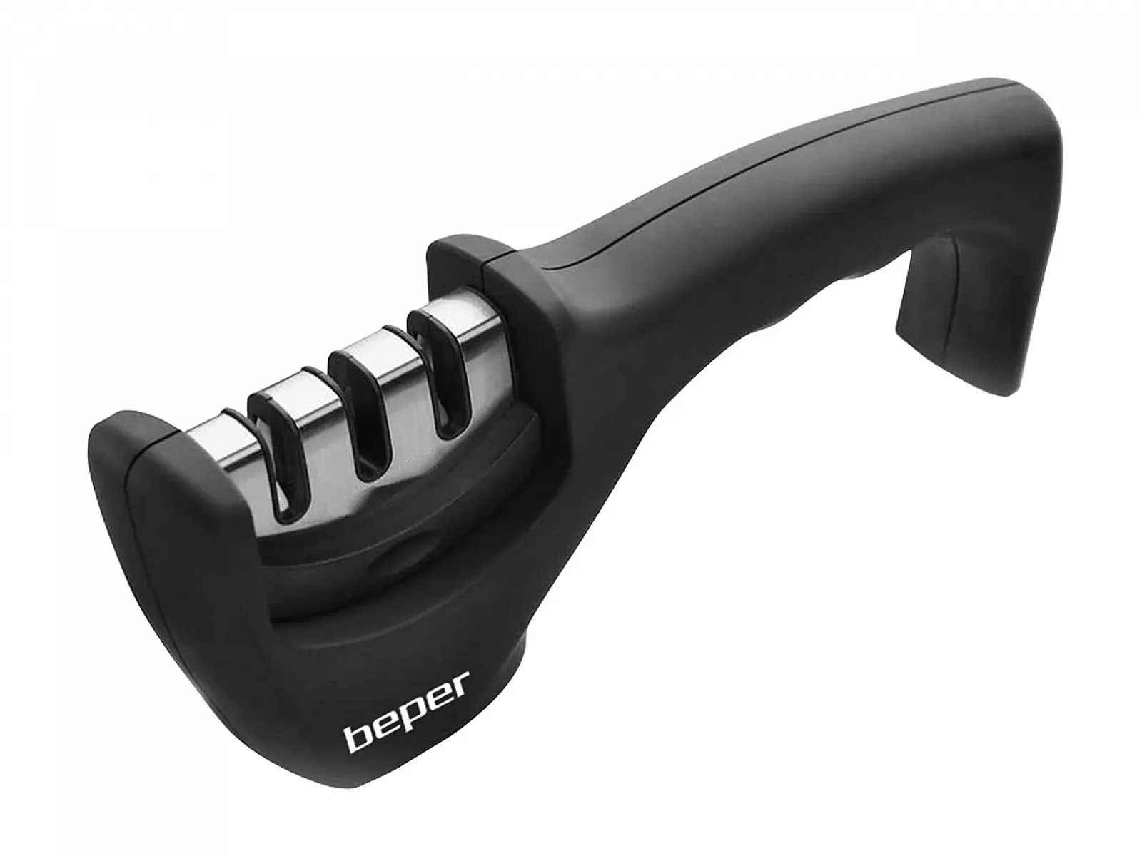 Точило BEPER C107UTT001 ручна ABS 3-ступінчаста чорна, фото №1