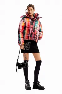 Жіноче коротке пальто Desigual Woven Padded synthetic.ua - Фото 1