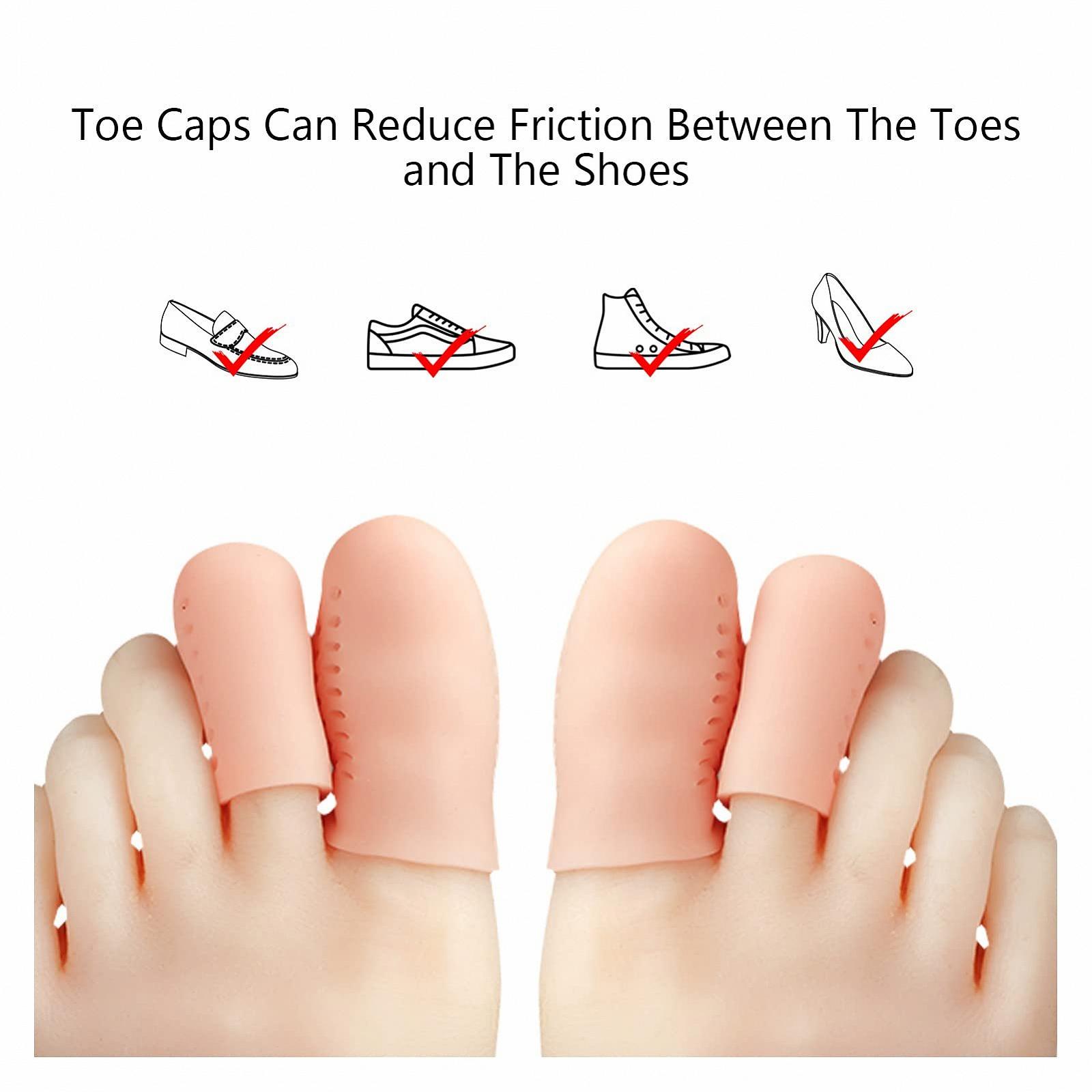 Ковпачки для пальців ніг Силіконові 8 пар Для врослих нігтів, фото №8