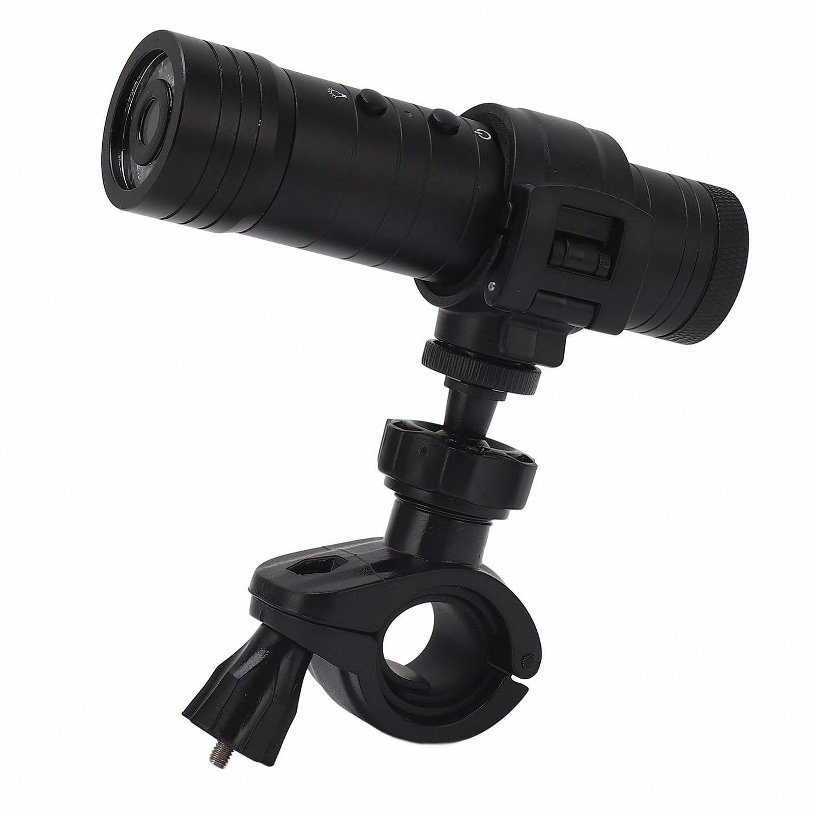 Камера Naroote Helmet Bicycle Torch 720P с 8 светодиодами, фото №1