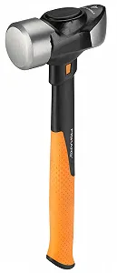 Молоток Fiskars IsoCore L 1020218 1.8 кг черный/оранжевый - Фото 1