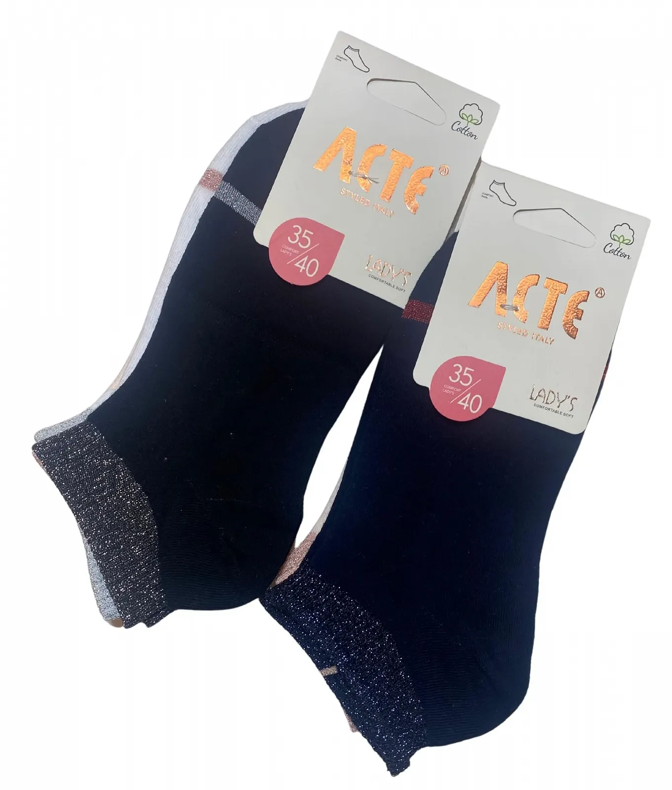 Жіночі шкарпетки 6 пар Короткі шкарпетки з м'якою еластичною стрічкою, фото №2