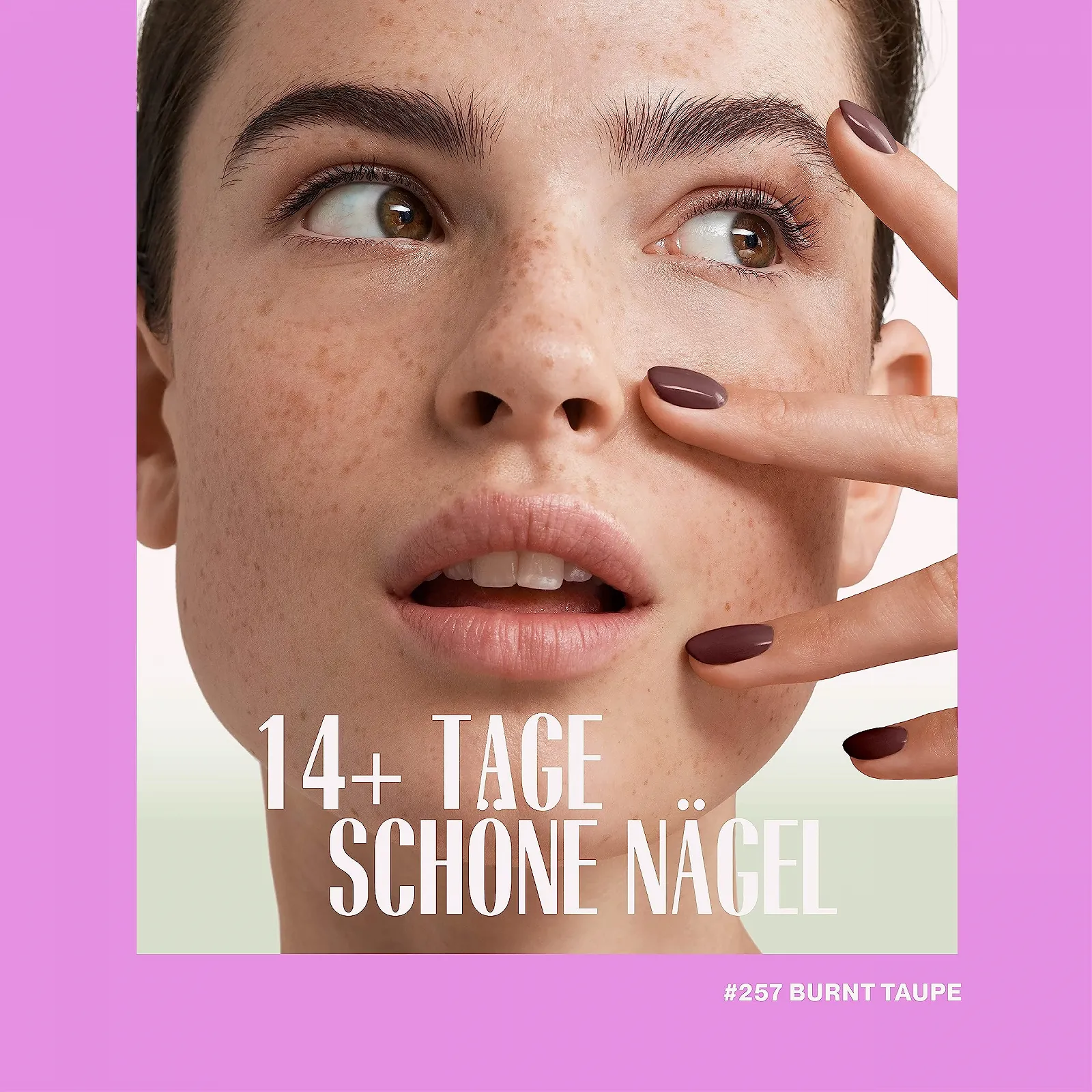 Гель-лак Pink Gellac 257 Burnt Taupe, 15 мл, коричневый, фото №4