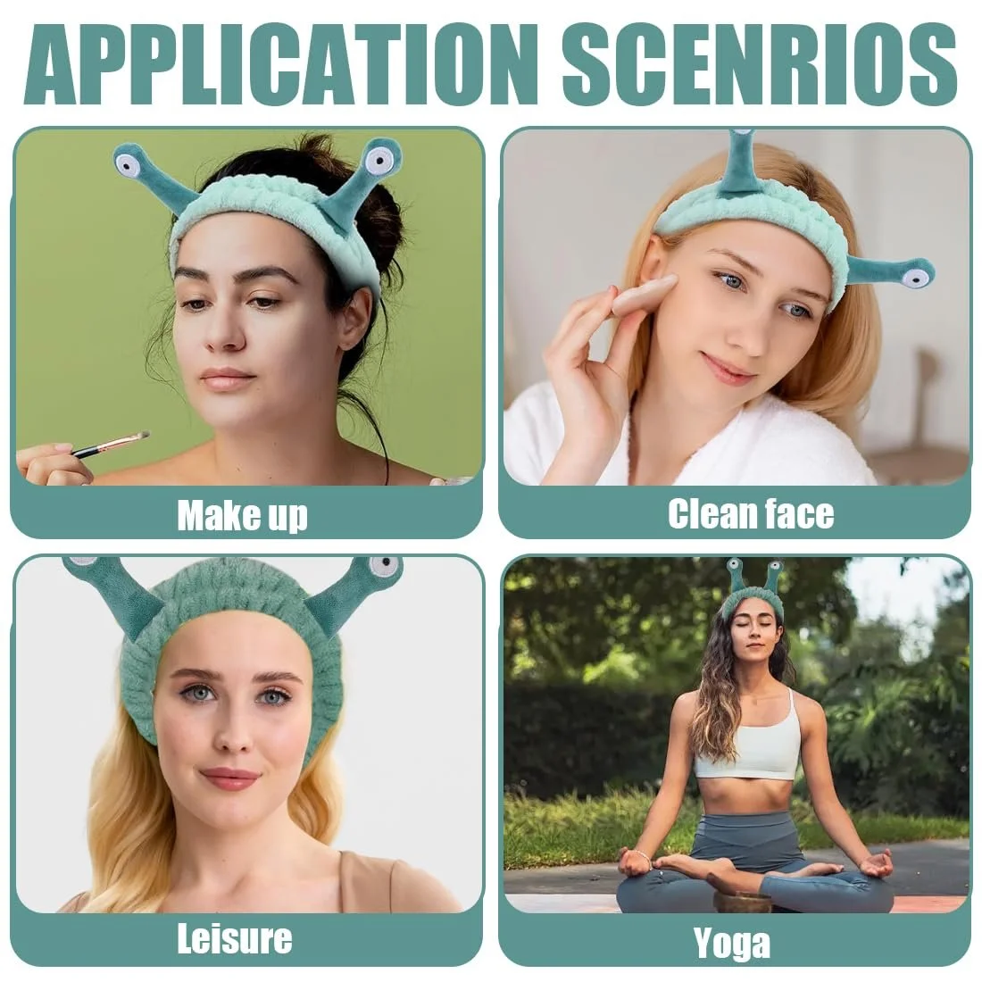 Пов'язка на Голову Плетена Palm Snail Спа, фото №6