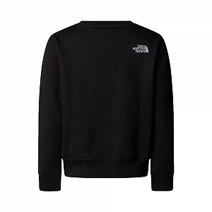 Толстовка The North Face Relaxed Crew со светоотражающим логотипом для мальчиков synthetic.ua - Фото 1