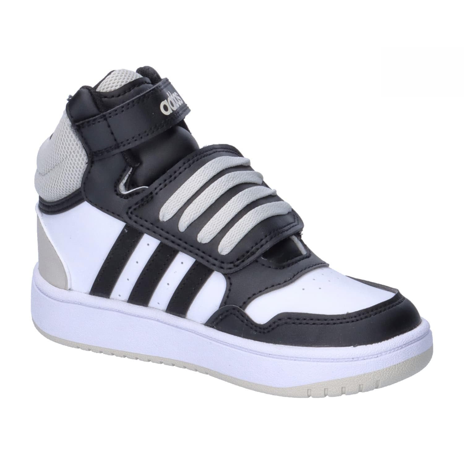 Кросівки adidas Unisex Kinder Hoops Mid, фото №9