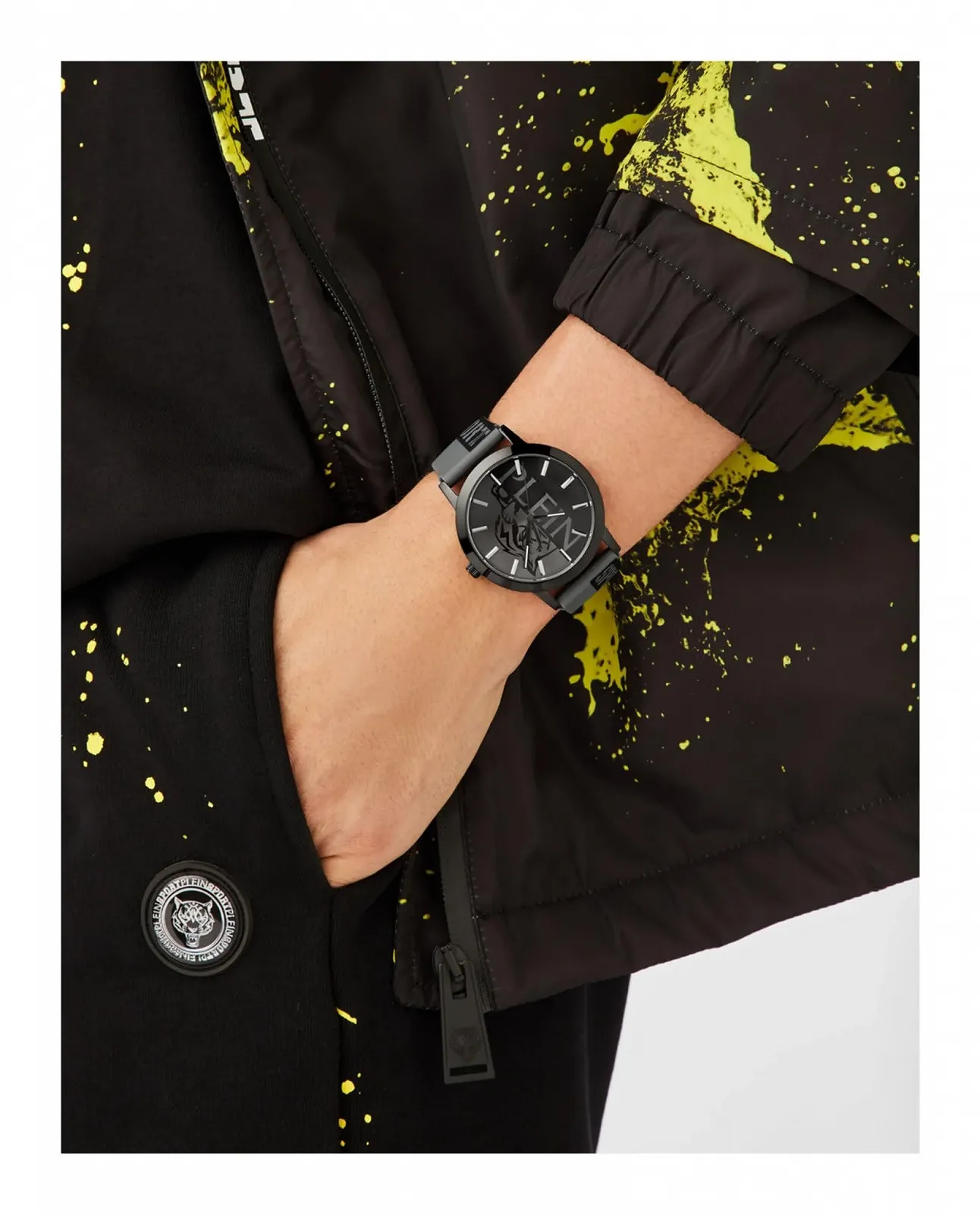 Мужские часы Plein Sport Legend PSLBA0323 Черный/Черно-серый, фото №5 Мужские часы Plein Sport Legend PSLBA0323 Черный/Черно-серый, фото №5