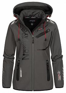 Женская функциональная куртка soft-shell Geographical Norway для активного отдыха, дождевик для спорта - Фото 1