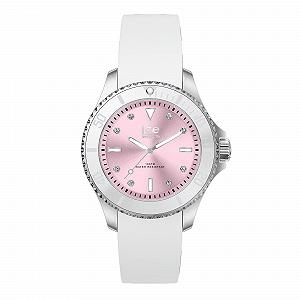 Часы Ice-Watch Ice Steel White Pastel Женские Серебристые с силиконовым ремешком (маленький) - Фото 1