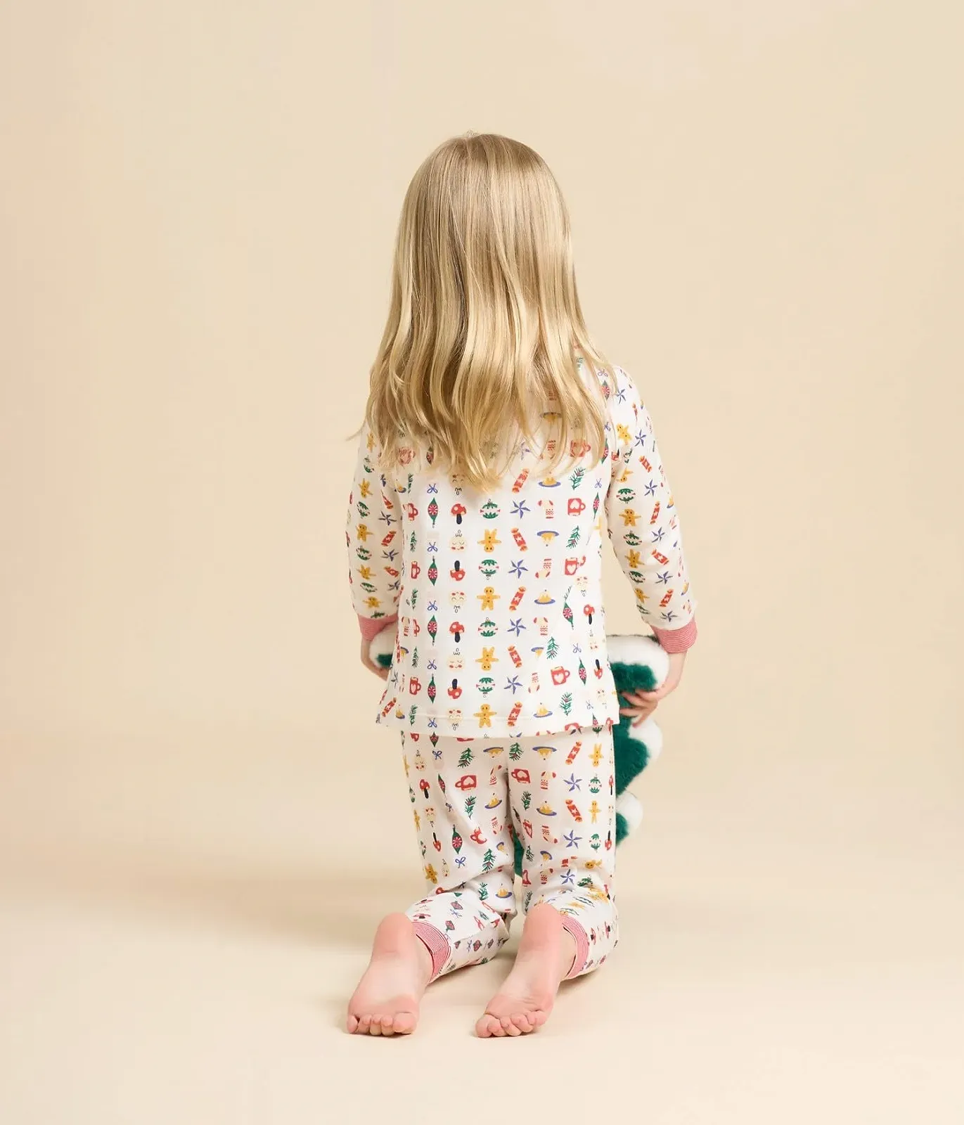 Пижама Petit Bateau для девочек, с длинным рукавом, фото №2 Пижама Petit Bateau для девочек, с длинным рукавом, фото №2