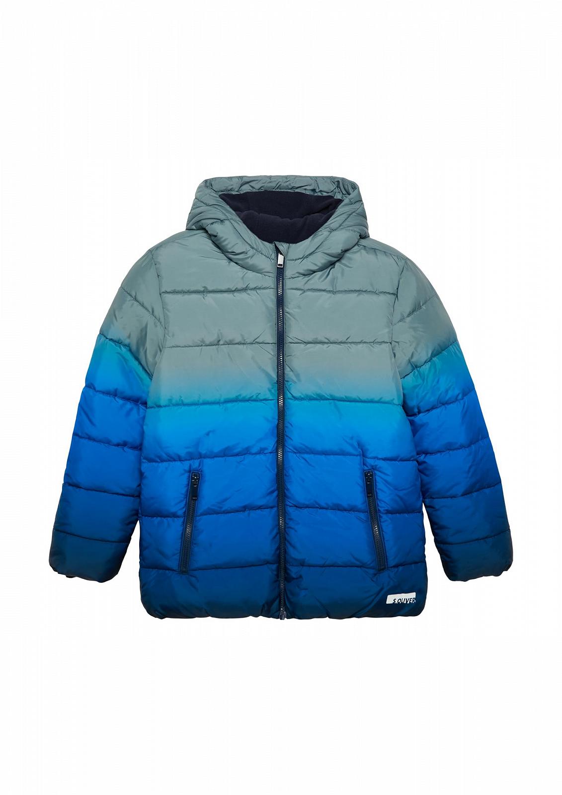Куртка s.Oliver для хлопчиків, стьобана, з капюшоном, фото №1 Куртка s.Oliver для хлопчиків, стьобана, з капюшоном, фото №1