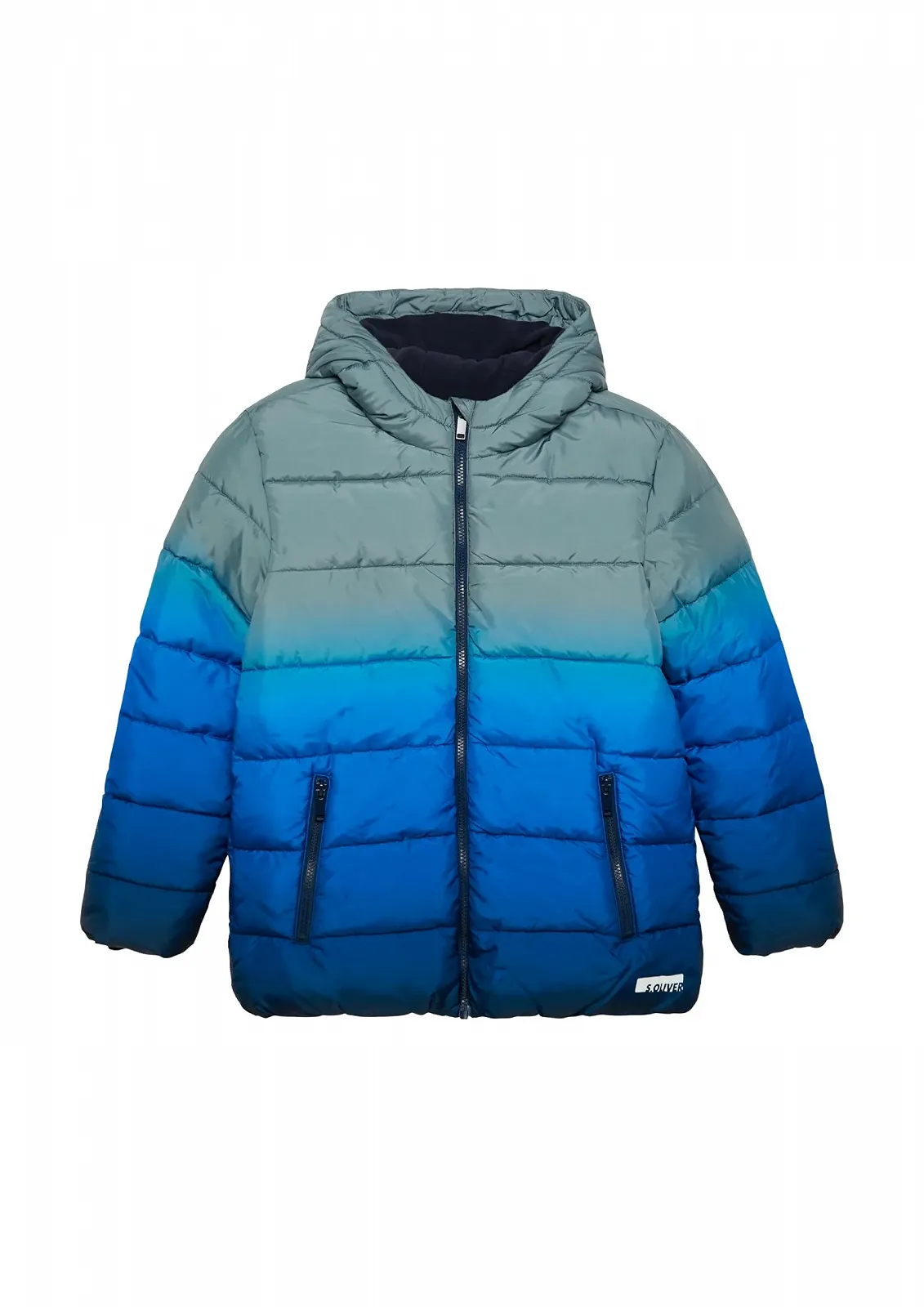 Куртка s.Oliver для хлопчиків, стьобана, з капюшоном, фото №1 Куртка s.Oliver для хлопчиків, стьобана, з капюшоном, фото №1