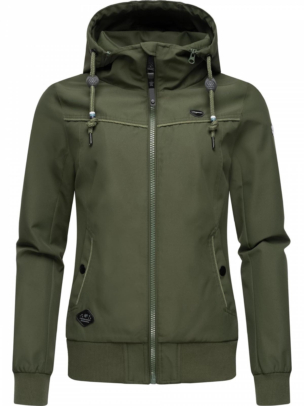 Переходная куртка Ragwear Jotty Женская со съемным капюшоном, фото №4