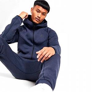 Спортивний костюм Nike Sportswear Tech Fleece Windrunner Blue  S synthetic.ua - Фото 1