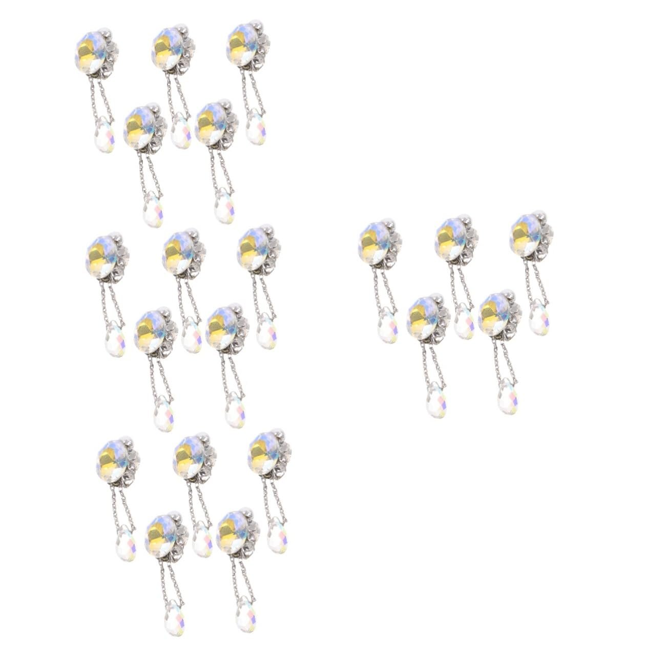 Прикраси для нігтів 3D Метал для манікюру Healeved 4 набориук x 4, фото №1