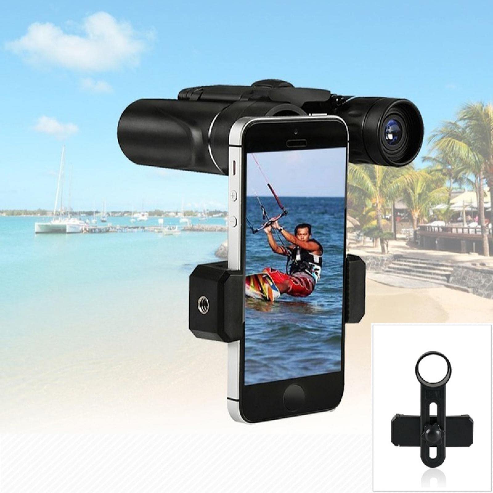 Бинокли XuNada Mini Portable HD Zoom 5000 м Мощные 300 x 25 с ночным видением, фото №6