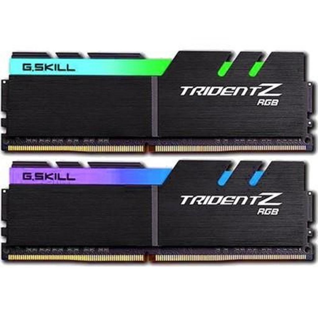 Модуль пам ятi DDR4 2x8GB/3200 G Skill Trident Z RGB (F4-3200C16D-16GTZR) 156565, фото №1
