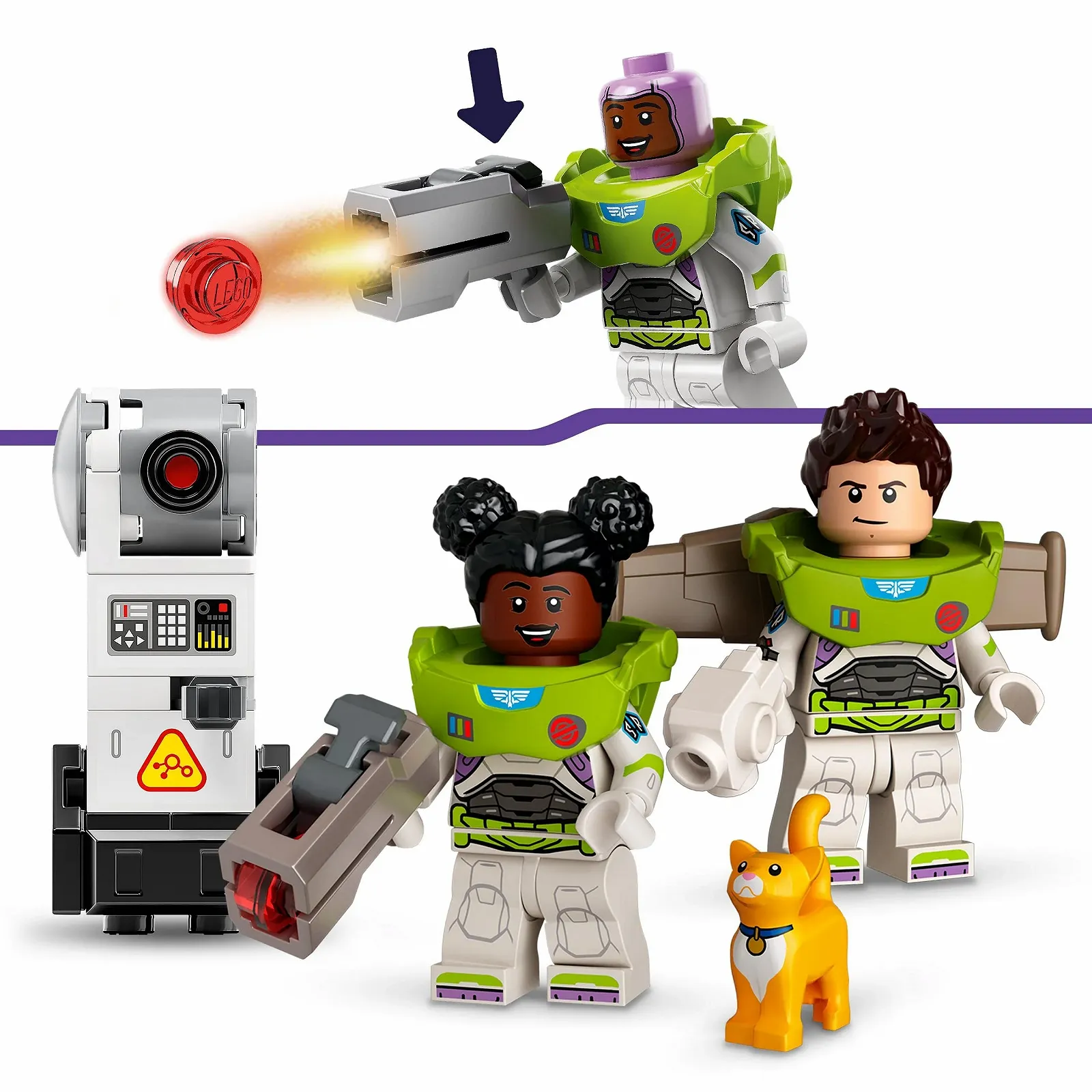 Конструктор LEGO Disney and Pixar's Lightyear Duel with Zurg 76831 з фігурками Базза та робота, фото №6