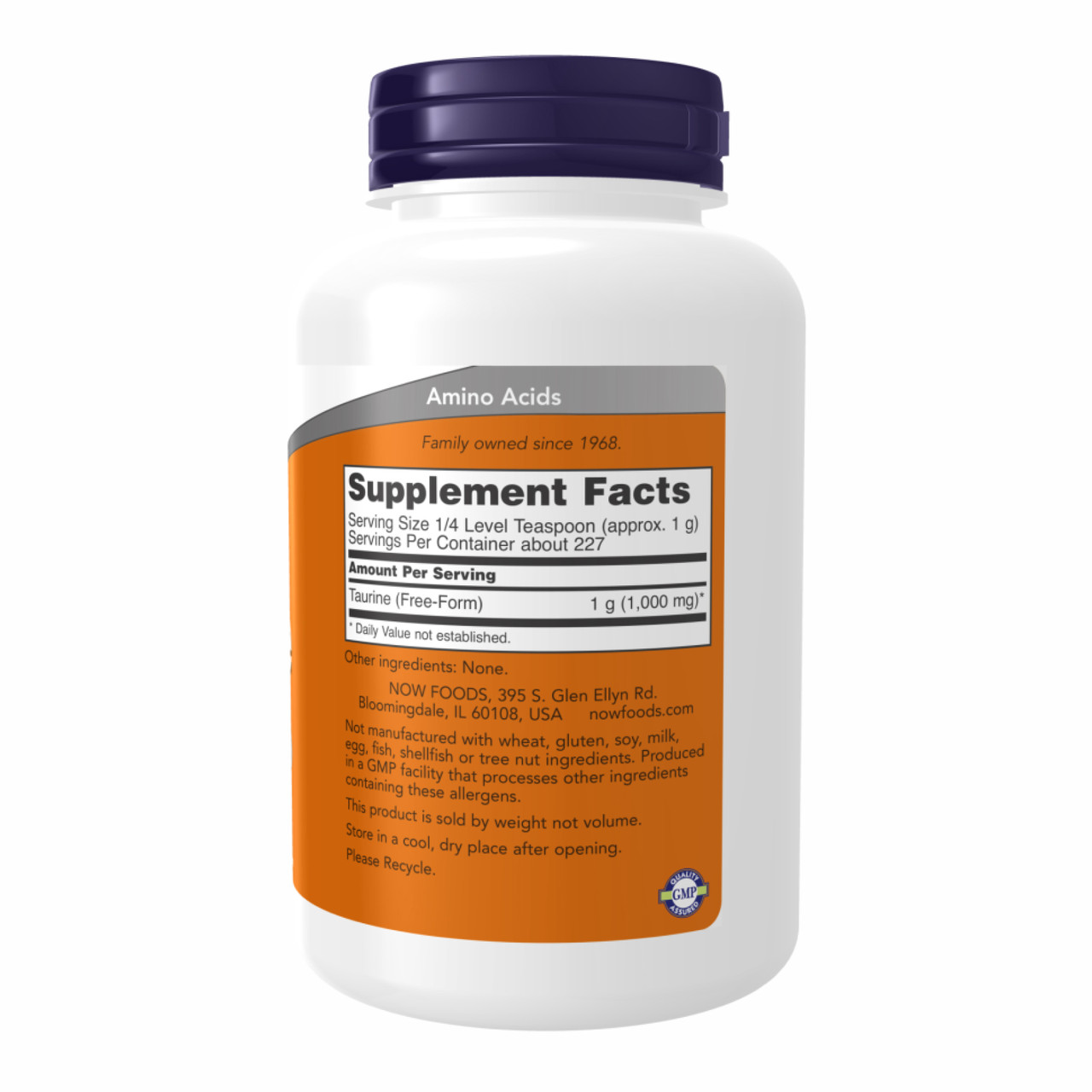 Taurine Powder 227g, фото №2