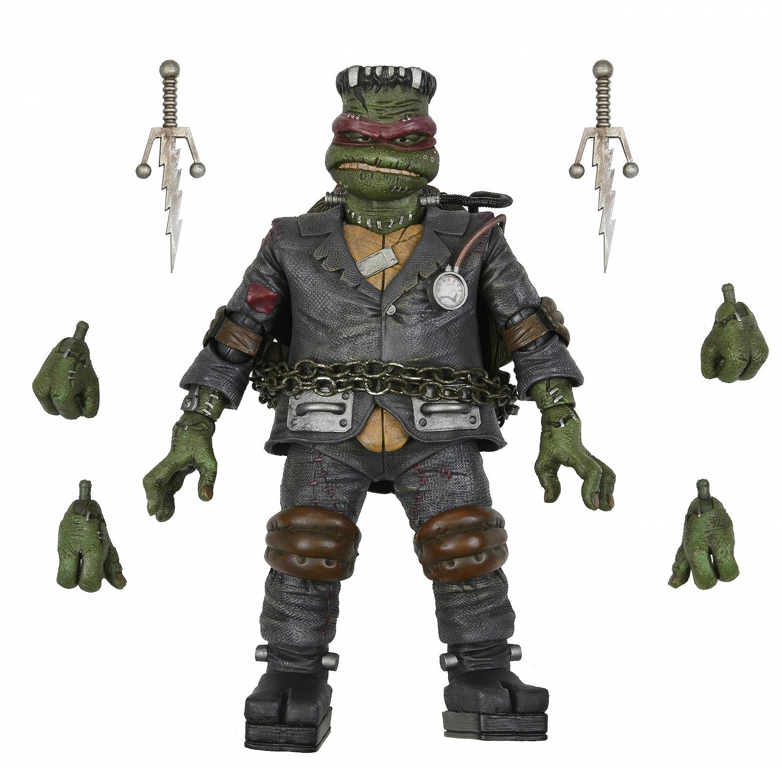 Фигурка NECA Universal Monsters TMNT Ultimate Raphael Frankenstein, 17,8 см, фото №1