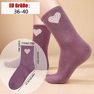 Носки Женские с Сердцем (5 пар) synthetic.ua - Фото 1