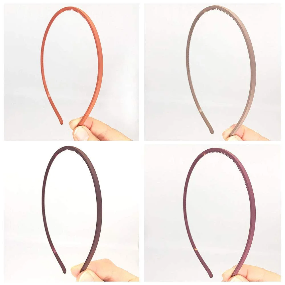 Тонкие обручи для волос 4 мм, фото №4