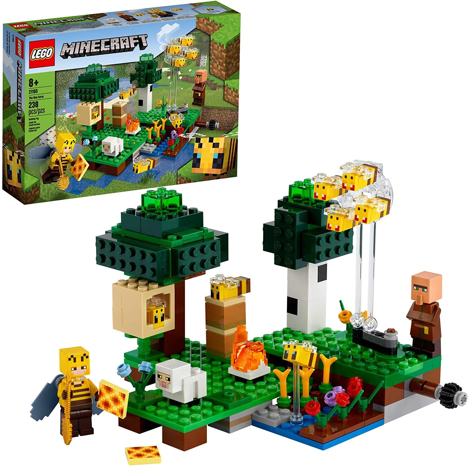 Конструктор LEGO 21165 Minecraft The Bee Farm, фото №2