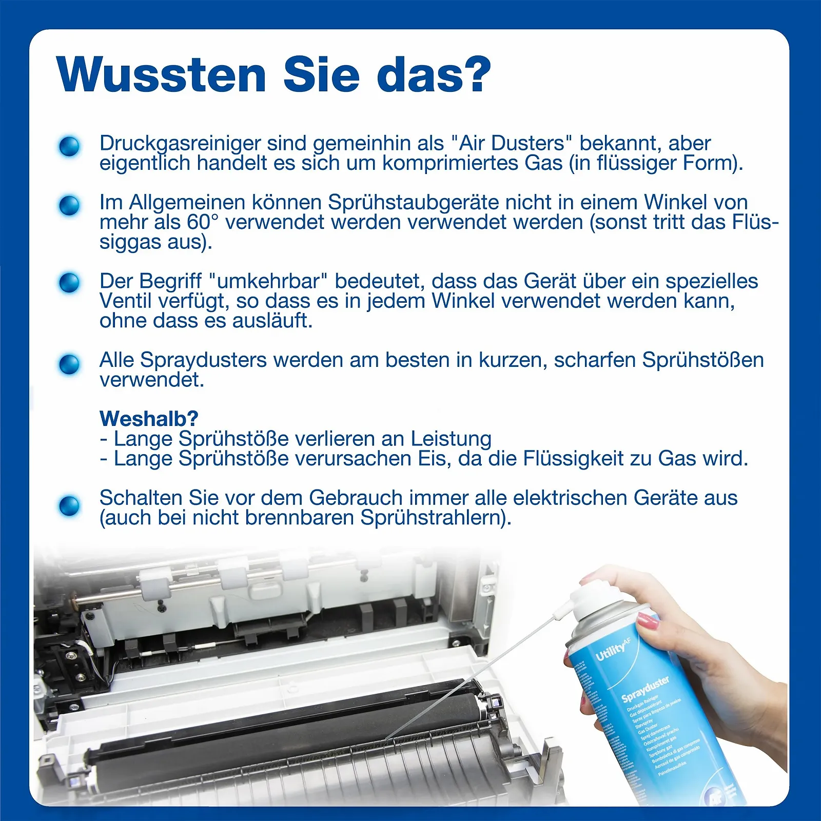 Стиснене повітря AF Utility 2 x 400 мл Pack, фото №4 Стиснене повітря AF Utility 2 x 400 мл Pack, фото №4