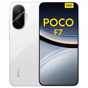 Смартфон XIAOMI Poco F7, 12 + 512 ГБ, Белый, Snapdragon 8s Gen 4, Аккумулятор 6500 мАч, Камера Sony 50 Мп с OIS, Дисплей AMOLED 6,83 дюйма 1,5K 120 Гц - Фото 1