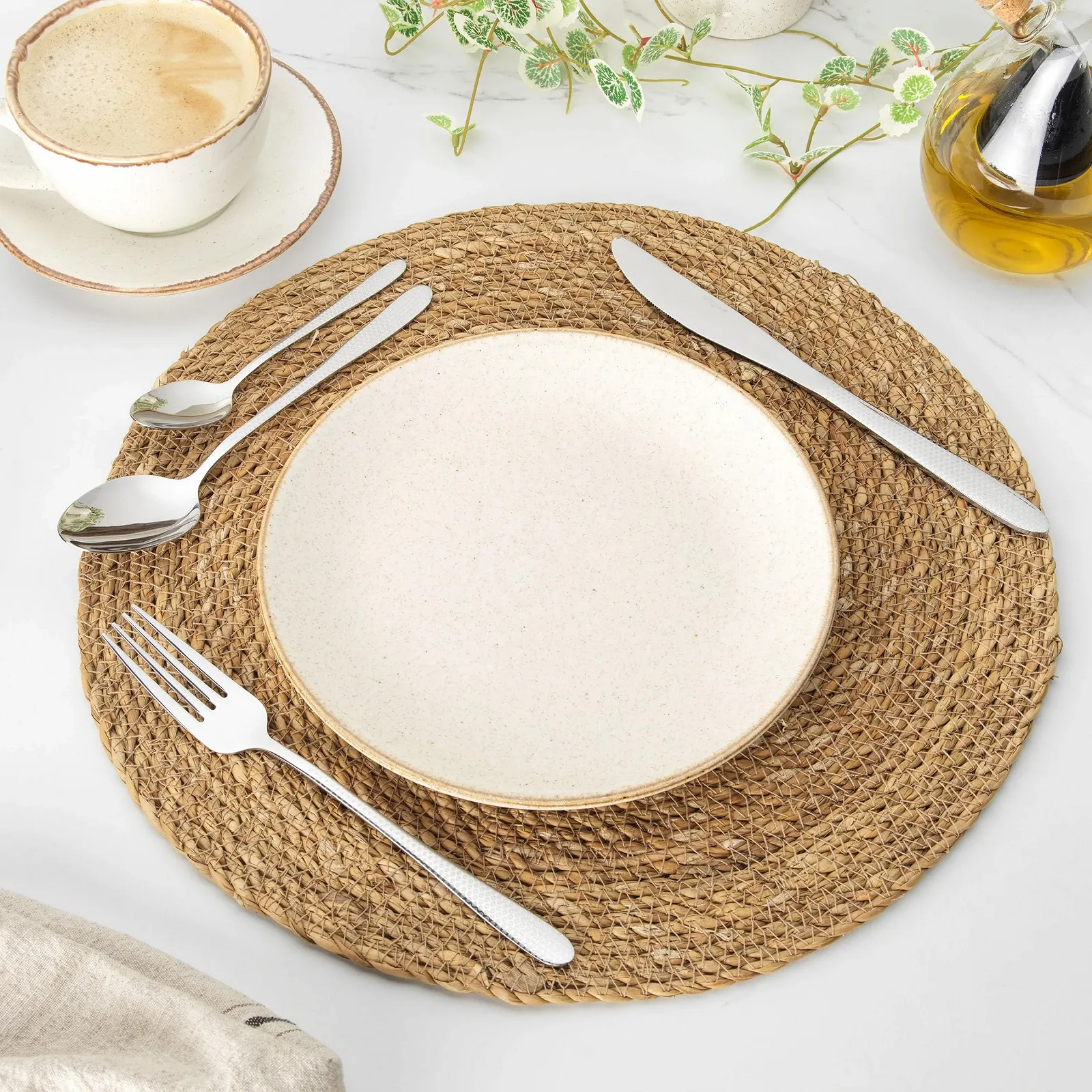 Набір столових приборів SALTER Malton 16 предметів Сріблястий, фото №5 Набір столових приборів SALTER Malton 16 предметів Сріблястий, фото №5