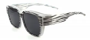 Окуляри для носіння поверх окулярів DanCarol DC-POL-2053-C8 Поляризовані лінзи, блакитні - Фото 1