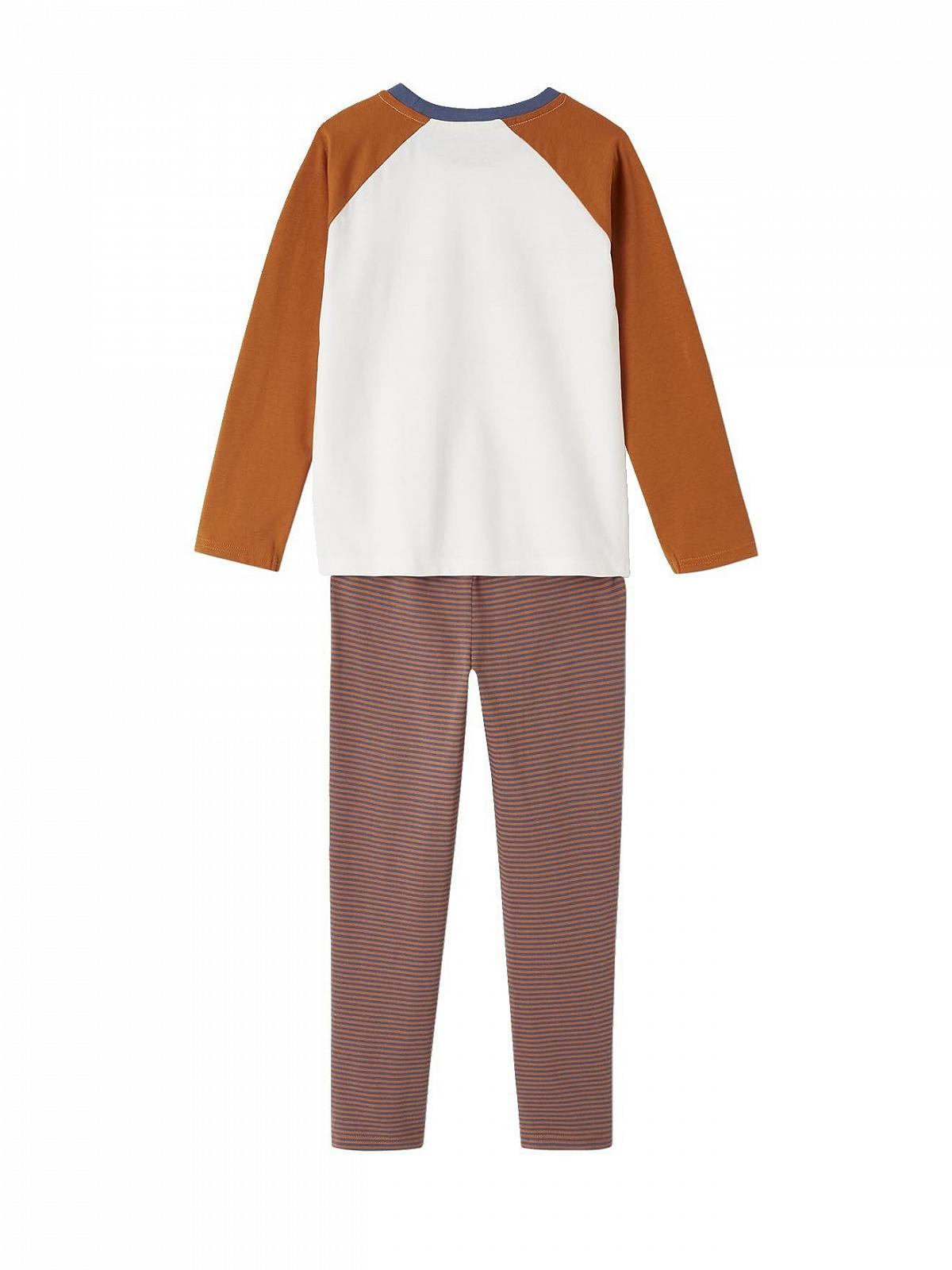 Комплект піжам Vertbaudet Dino для хлопчиків, 2 шт, фото №2