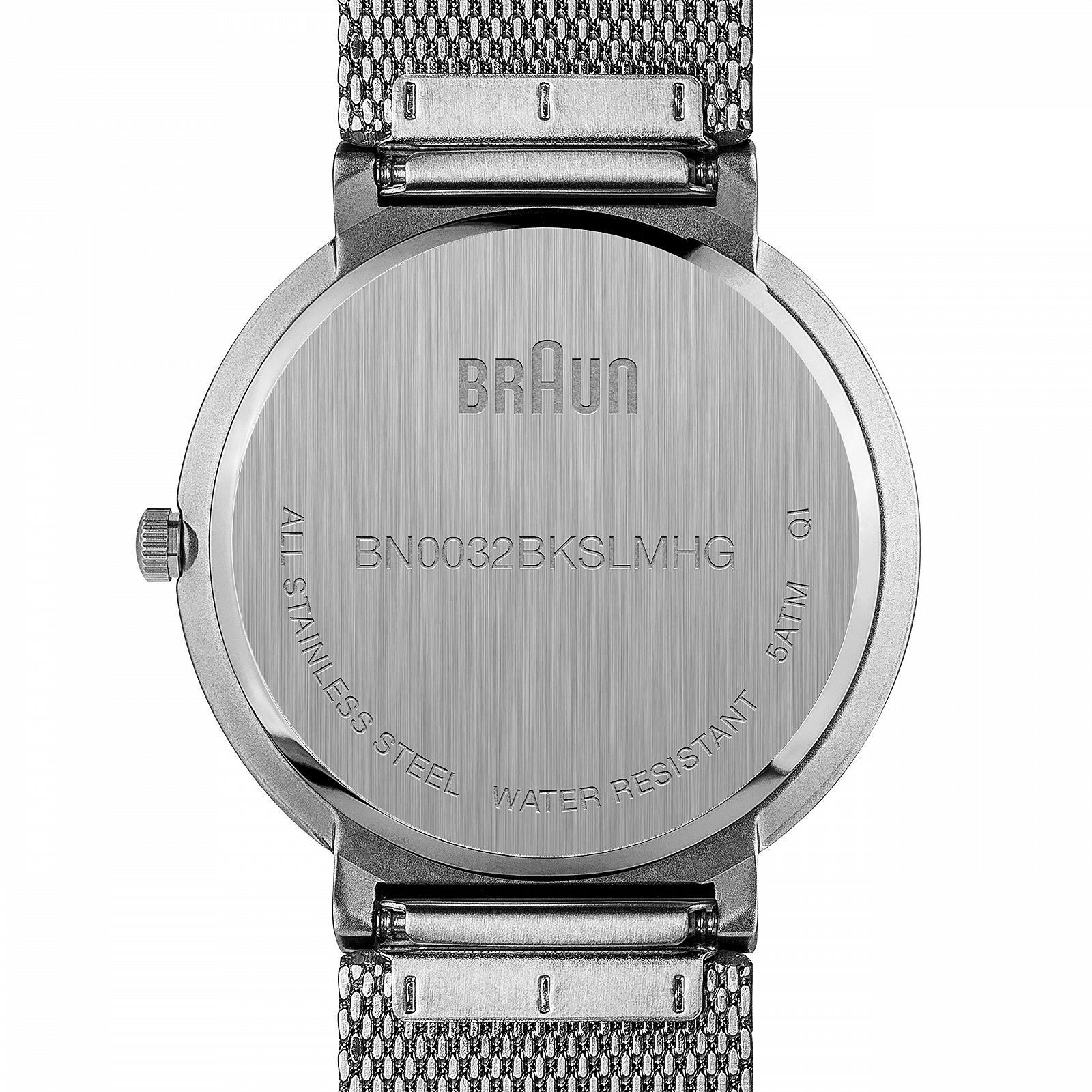 Часы Braun Наручные Unisex BN0032BKSLMHG, фото №5