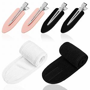 Пов'язка на голову для спа-процедур SourceTon, 6 шт - Фото 1