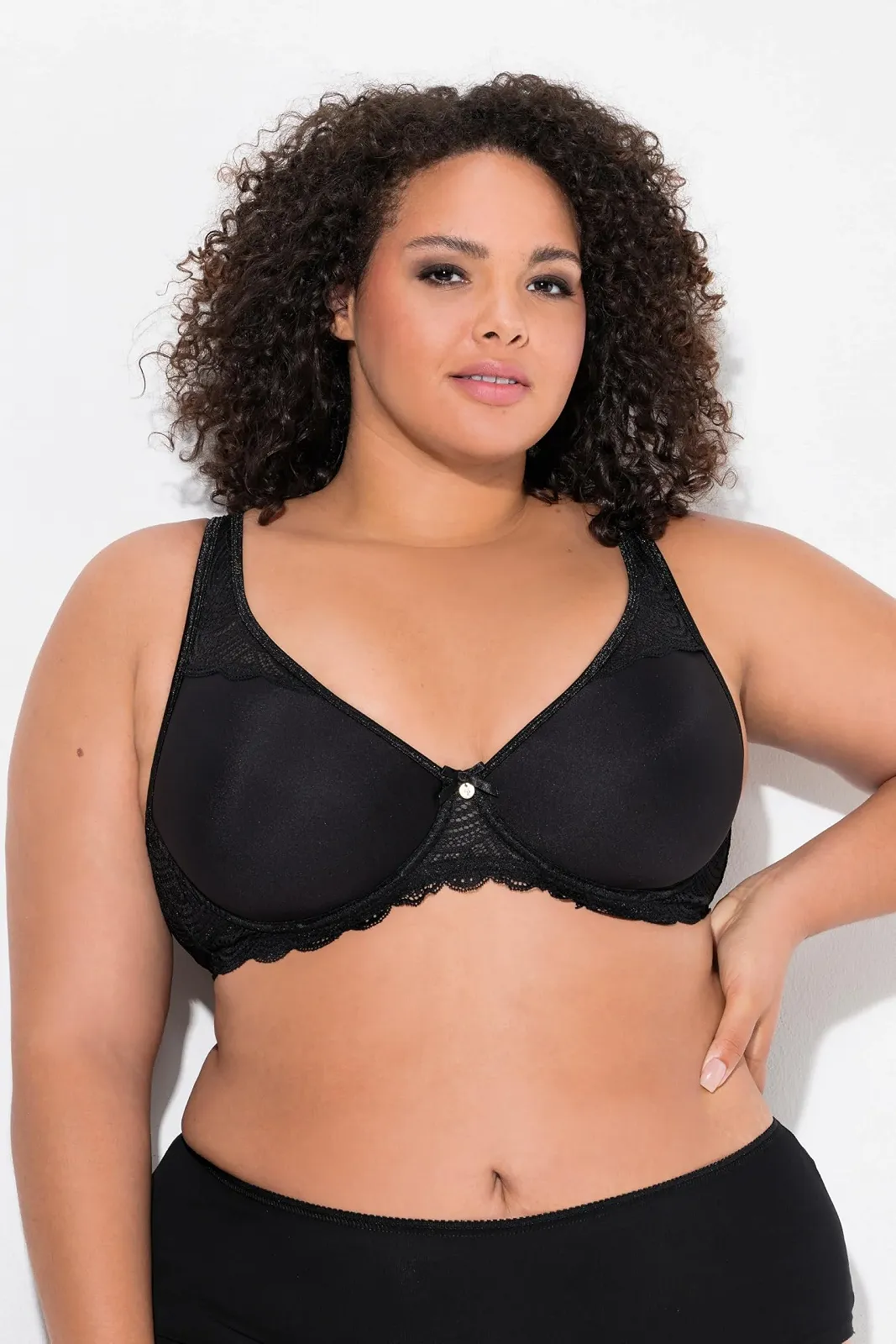 Бюстгальтер Ulla Popken Zoe Spacer Plus Size на кісточках з мереживною чашкою C-D 797018, фото №5 Бюстгальтер Ulla Popken Zoe Spacer Plus Size на кісточках з мереживною чашкою C-D 797018, фото №5