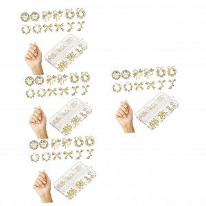 Украшения для ногтей Healvian 4 набора Декоративные украшения для маникюра 30 штук x 4 - Фото 1