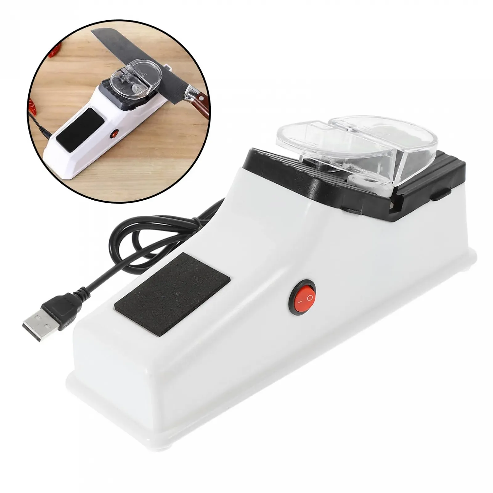 Електричне точило для ножів IMIKEYA USB Charging Портативне Компактне, фото №5