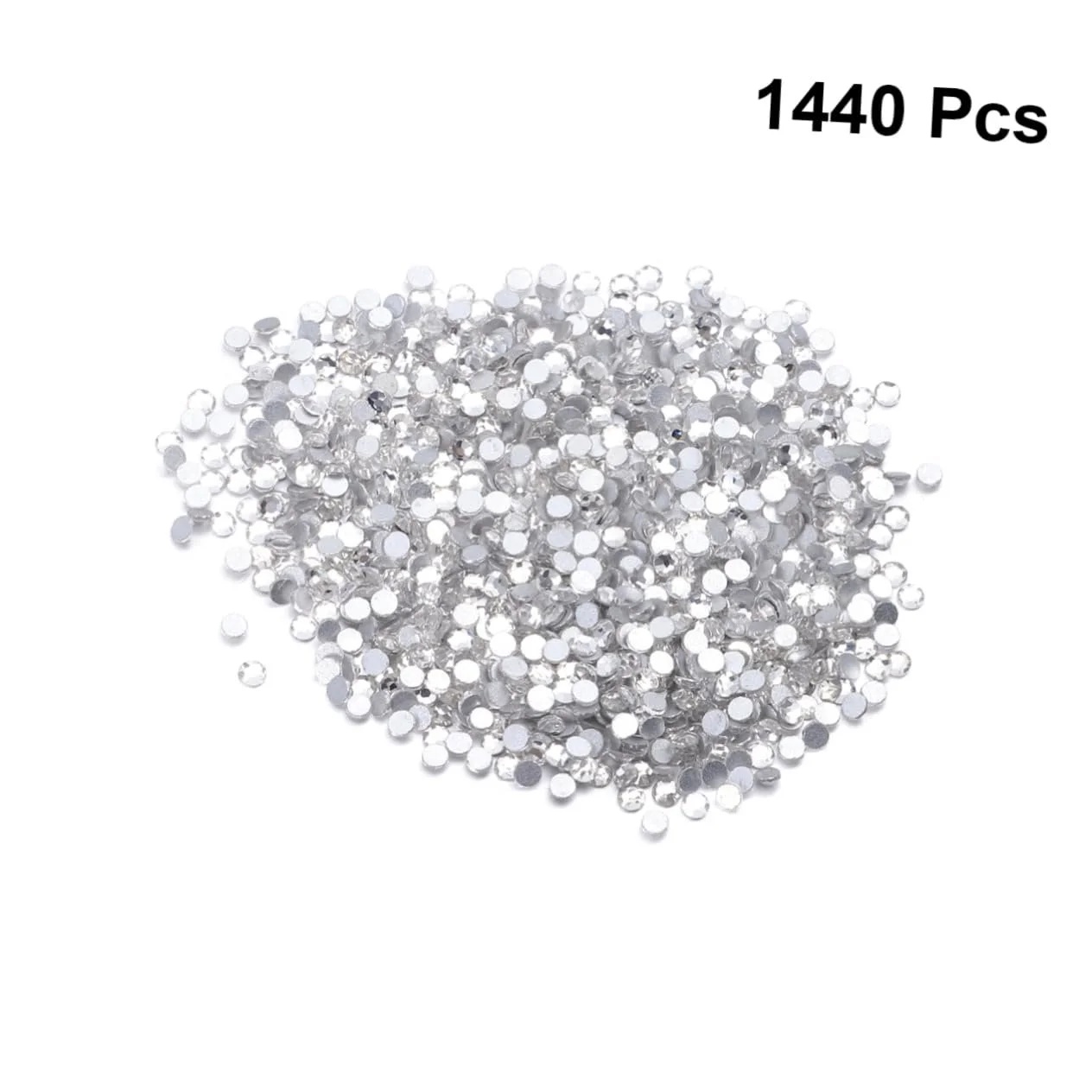 Прикраса для нігтів FRCOLOR 1440 шт. Кольорові стрази, фото №3