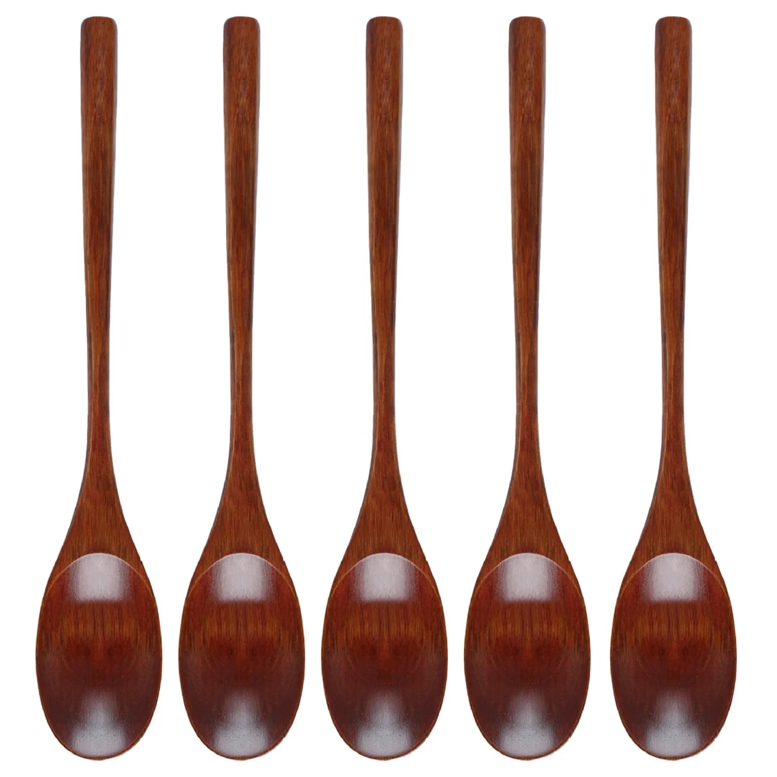 Ложка дерев'яна Wanheart Набір 5 штук Натуральний, фото №1 Ложка дерев'яна Wanheart Набір 5 штук Натуральний, фото №1