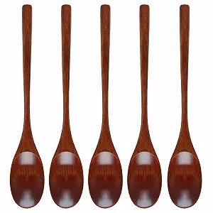 Ложка дерев'яна Wanheart Набір 5 штук Натуральний - Фото 1