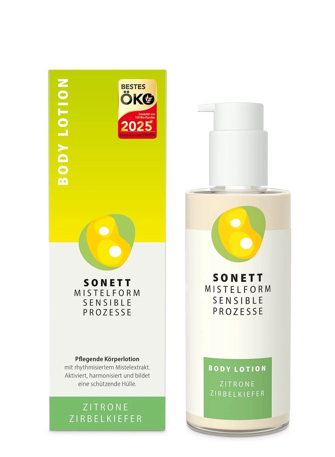 Лосьйон для тіла Sonett Омела Лимон Сосна 145 мл, фото №1 Лосьйон для тіла Sonett Омела Лимон Сосна 145 мл, фото №1