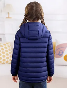 Пуховая куртка Happy Cherry Unisex Детская Легкая дышащая Куртка-пуховик стеганая с капюшоном Теплая верхняя куртка для осени и зимы 100-170 см synthetic.ua - Фото 1